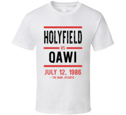 Holyfield Vs Qawi July 12 1986 The Omni Atlanta Boxing T Shirt