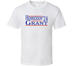 Bill Henrickson Alby Grant For President '24 Big Love Fan T Shirt