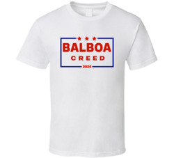 Rocky Balboa And Apollo Creed For President 2024 Rocky Movie Fan T Shi