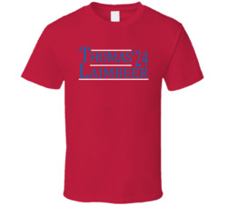 Isiah Thomas Bill Laimbeer For President '24 Detroit Basketball F