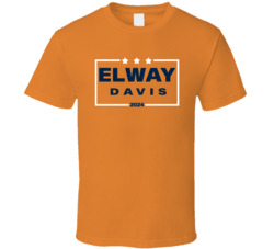 John Elway Terrell Davis For President 2024 Denver Football Fan T Shir