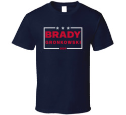 Tom Brady Rob Gronkowski For President 2024 New England Football Fan T