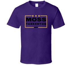 Randy Moss Fran Tarkenton For President 2024 Minnesota Football Fan T 