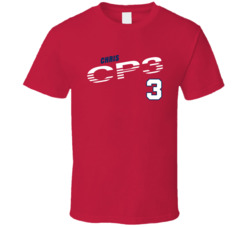 Chris Paul 3 Cp3 Favorite Player Basketball Fan T Shirt