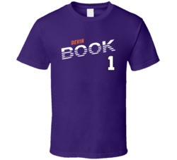 Devin Booker 1 Book Favorite Player Basketball Fan T Shirt