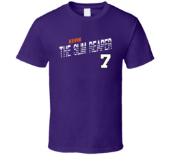Kevin Durant 7 The Slim Reaper Favorite Player Basketball Fan T Shirt