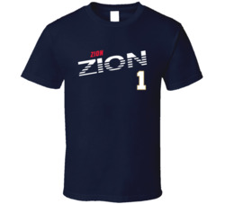 Zion Williamson 1 Zion Favorite Player Basketball Fan T Shirt