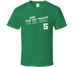 Kevin Garnett 5 The Big Ticket Favorite Player Boston Basketball Fan T