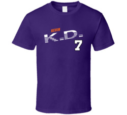 Kevin Durant 7 Kd Favorite Player Basketball Fan T Shirt
