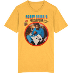 Rosey Grier's Needlepoint For Men Football Fan T Shirt