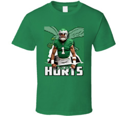 Jalen Hurts Philadelphia Football Fan T Shirt