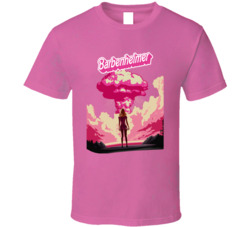 Barbenheimer Explosion Movie Fan T Shirt