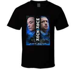 Musk Vs Zuck Cage Match T Shirt