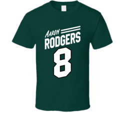 Aaron Rodgers 8 New York J Football Fan T Shirt