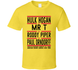 Hulk Hogan Vs Mr T Vs Roddy Piper Vs Paul Orndorff Wrestlemania Retro 