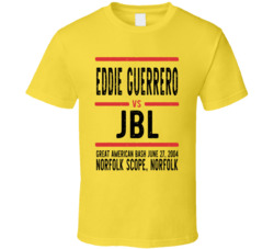 Eddie Guerrero Vs Jbl Great American Bash Retro Look Cool T Shirt