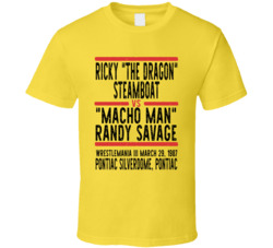 Ricky The Dragon Steamboat Vs Macho Man Randy Savage Wrestlemania Iii 
