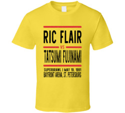 Ric Flair Vs Tatsumi Fujinami Superbrawl I Retro Look Cool T Shirt