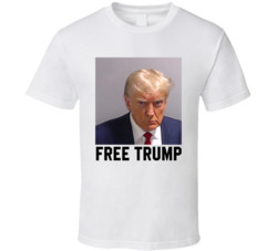 Free Trump Mugshot T Shirt