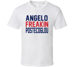 Angelo Freakin Postecoglou Soccer Fan T Shirt