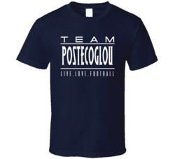 Angelo Postecoglou Team Postecoglou Live Love Football T Shirt