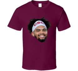 Caleb Williams Big Head Football Fan T Shirt