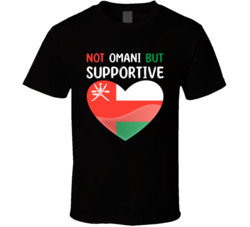 Not Omani But Supportive Cute T Shirt