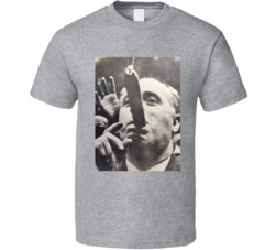 Red Auerback Big Stogie Basketball Coach Fan T Shirt