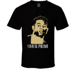 Deion Sanders Coach Prime Football Fan T Shirt