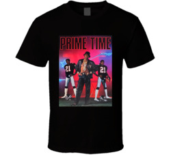 Deion Sanders Prime Time Poster Colorado Football Fan T Shirt