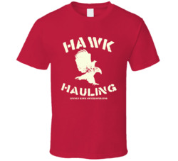 Hawk Hauling Over The Top Stallone Movie Fan T Shirt