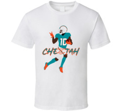 Tyreek Hill Cheetah Miami Football Fan T Shirt