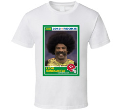 Leon Sandcastle Rookie Card Deion Sanders Alter Ego Fan T Shirt