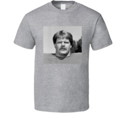 Andy Reid 1990 College Photo T Shirt