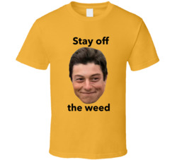 Stay Off The Weed Viktor Hovland Fan T Shirt