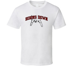 Horns Down Baker Mayflield Oklahoma Fan T Shirt