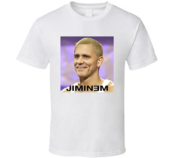 Jiminem Jim Carrey Rapper Look-a-like T Shirt