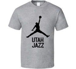 Michael Jordan Jumpman Utah Basketball Fan T Shirt