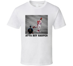 Bryce Harper Atta Boy Harper Fan T Shirt