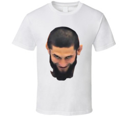 Khamzat Chivaev Mma Fighter Big Head Fan T Shirt