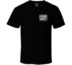 Loud And Dirty Motorsports Chest Crest T Shirt