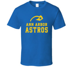 Ann Arbor Astros Fan T Shirt