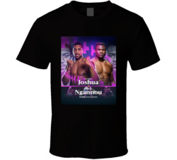 Anthony Joshua Vs Francis Ngannou Riyadh Saudi Arabia T Shirt