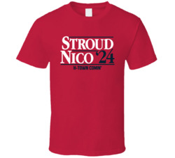 Cj Stroud Will Anderson 2024 H-town Comin' For President Style T 