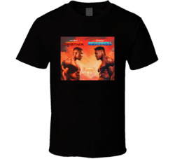 Anthony Joshua Vs Francis Ngannou Boxing Fan T Shirt