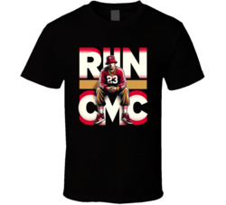 Run Cmc Christian Mccaffrey Fan T Shirt