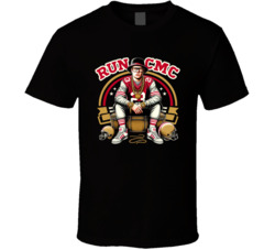 Run Cmc Hip Hop Christian Mccaffrey Fan T Shirt