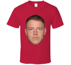 Christian Mccaffrey Running Back T Shirt