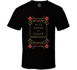 The 7 And A Half Deaths Of Evelyn Hardcastle Book Cover T Shirt