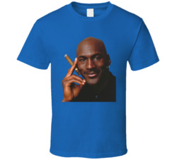 Michael Jordan Cigar Aficionado T Shirt